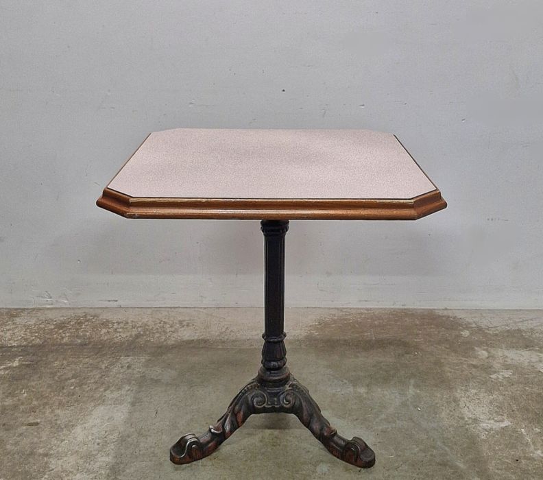 Masă veche fonta.Vintage.Loft.Masa bronz și marmura