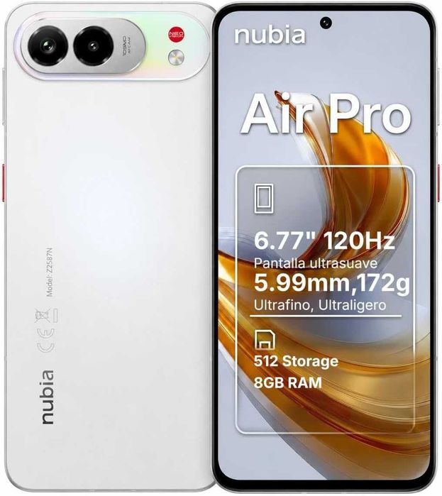 ZTE nubia Air Pro - 20GB RAM/ 512GB ROM