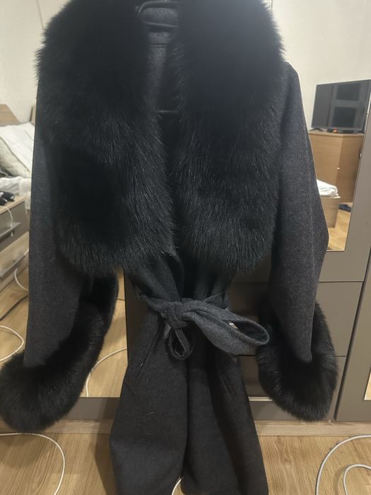 Алпака в черен цвят естествен косъм