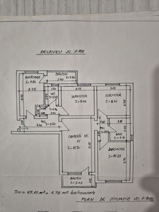 Vând apartament 4 camere - Pascani, zona Vale