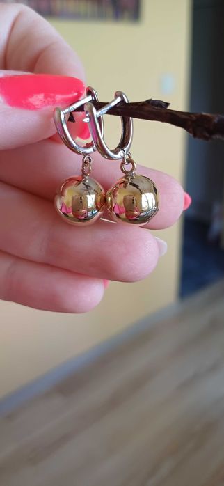 Златни обеци ТОПКИ