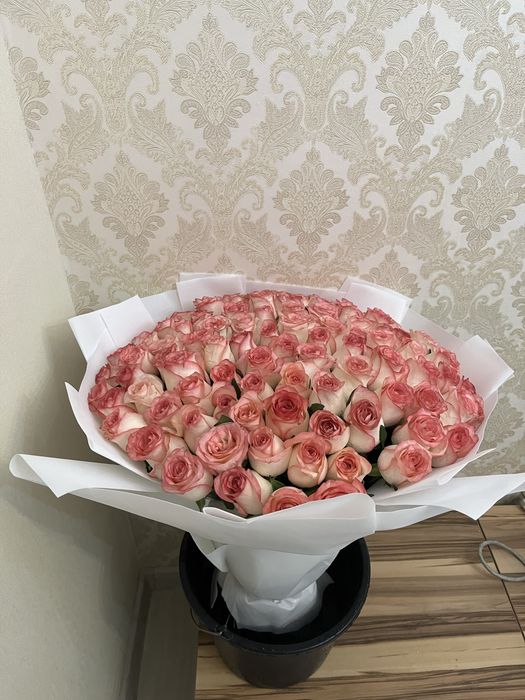 101 Роза Розовые
