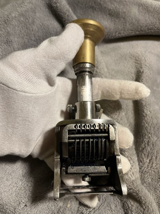 Stampila numeratoare mecanica