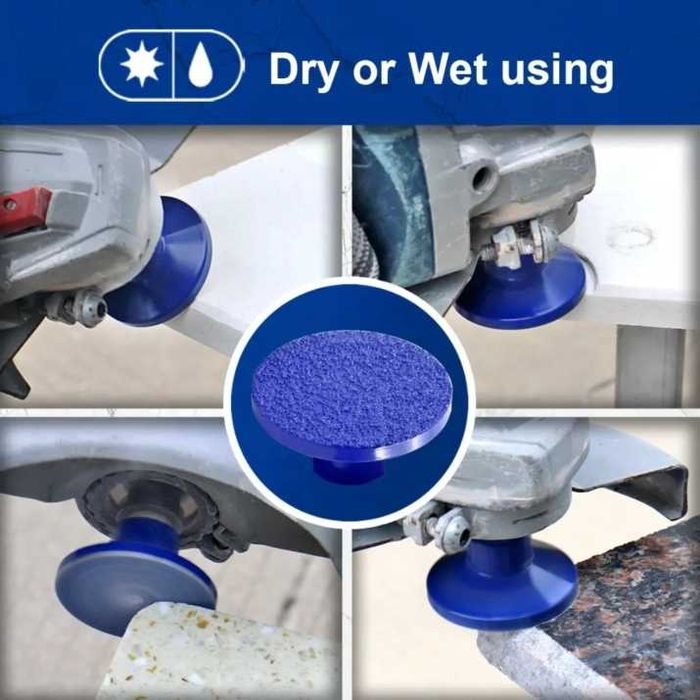 Диамантен диск за полиране камък гранитогрес Shdiatool Грит #80-100