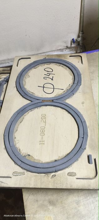 Валковый пресс с штанцформами