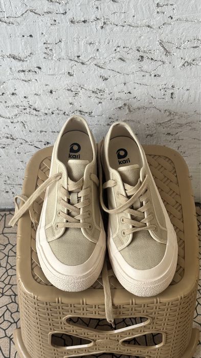 кеды новые 41р бежевые