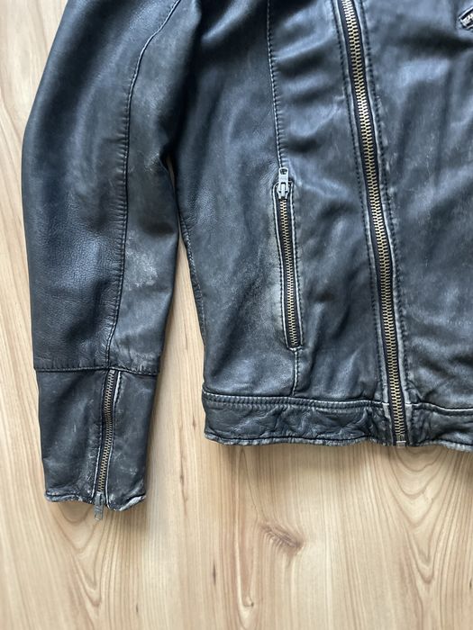 tigha / мъжко кожено(естествена) яке XL
