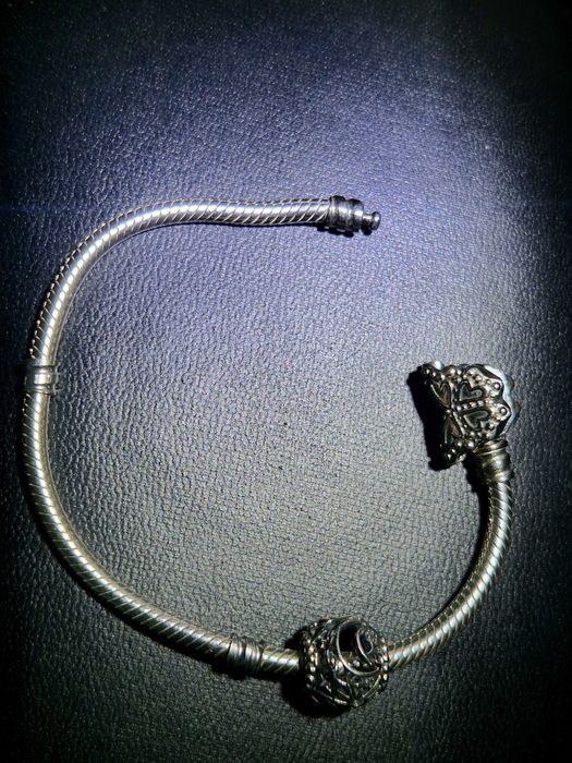 Bratara Talisman Pandora de argint pentru copii cu certificat autentic