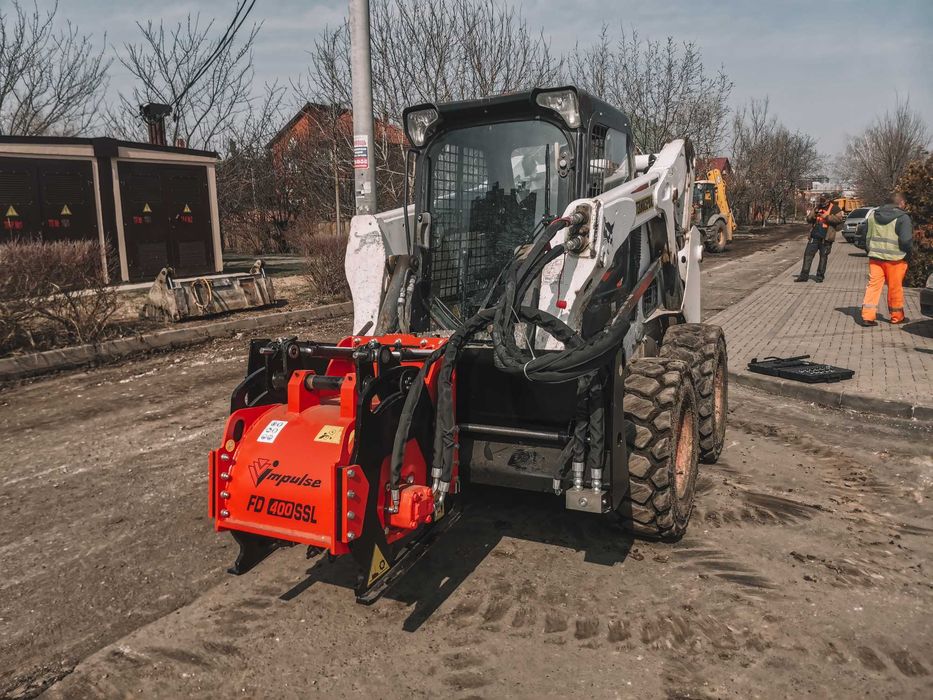 Фреза Impulse FD 400 SSL на JCB SSL 175 / JCB 175