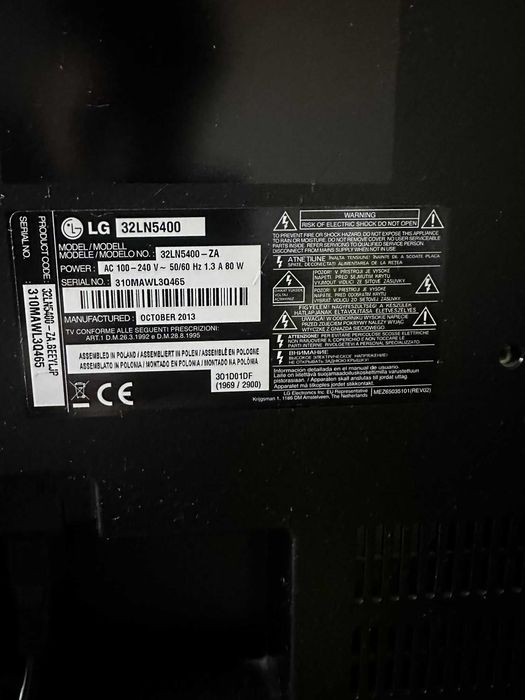 Televizor LG 32LN5400-ZA – stare excelentă