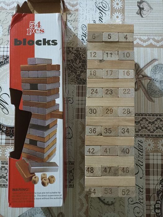 Дженга UNO настольная игра