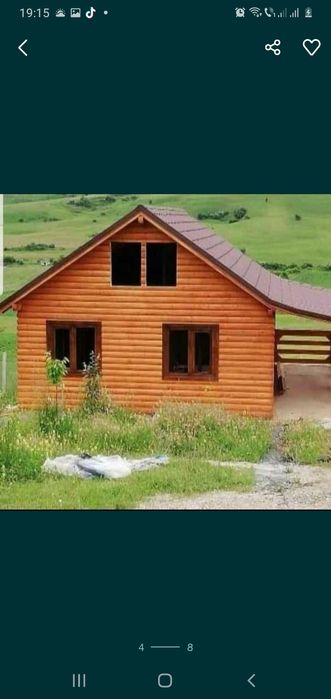 Construim case și cabane din lemn