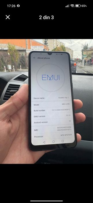 Vând Huawei y6p impecabil.