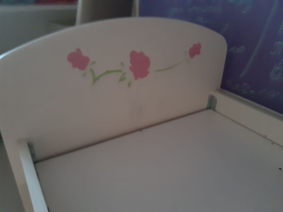 Кровать детская статус комфорт с розами