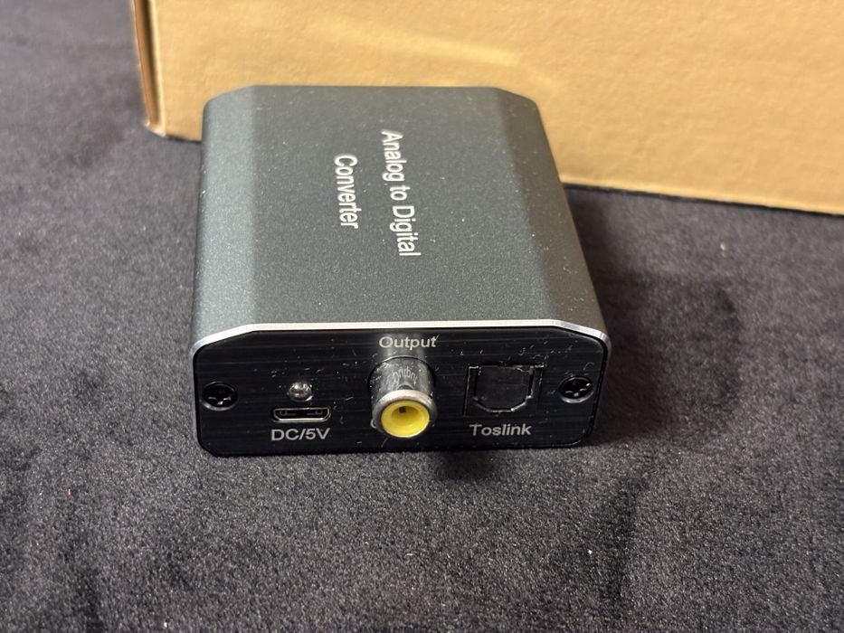 Convertor audio analog digital AMANKA RCA Jack la Optical*