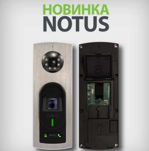 Терминал учета рабочего времени ZKTECO с функцией домофона