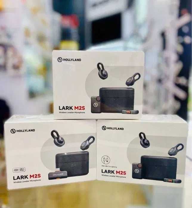 HOLLYLAND Lark M2S Премиальный звук Компактный беспроводной микрофон