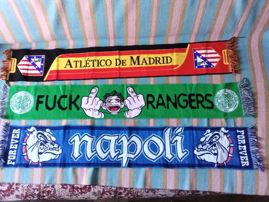Fulare , esarfe cluburi fotbal fanshop si ultras.