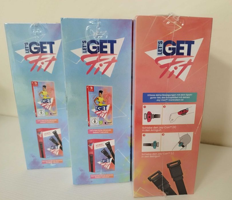 [Nintendo Switch] Чисто НОВИ -Let's Get Fit Bundle/ Супер цена!