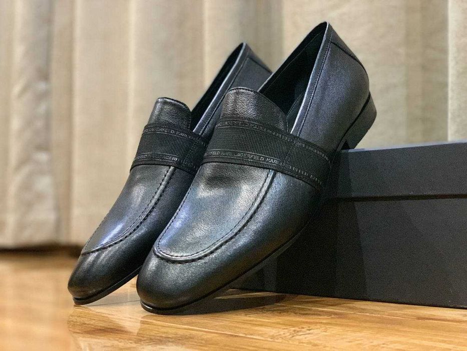 Karl Lagerfeld мужские кожаные лоферы РАЗМЕР 45