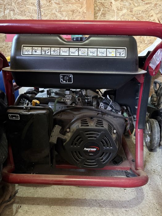 Generator Pramac WX 6200 pe benzină – stare foarte bună