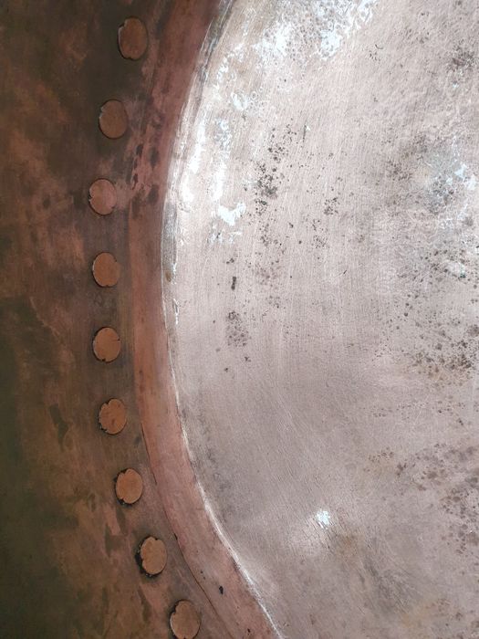 Caldare ceaun vas cazan cupru arama 150litri UNICAT