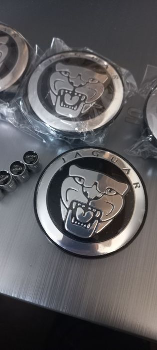 Jaguar - set 4 capace pentru jante aliaj