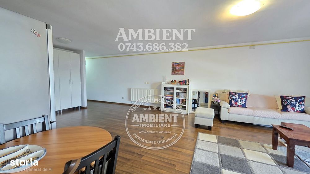 Apartament cu 2 camere tip ”open-space”, mobilat și utilat, zona CRUCE