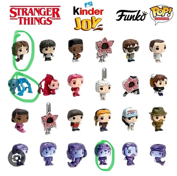 stranger things Kinder joy