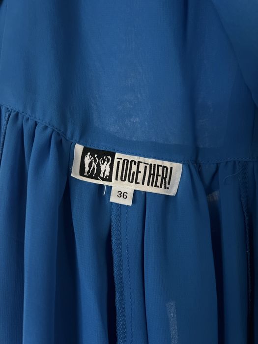 Синя дамска рокля