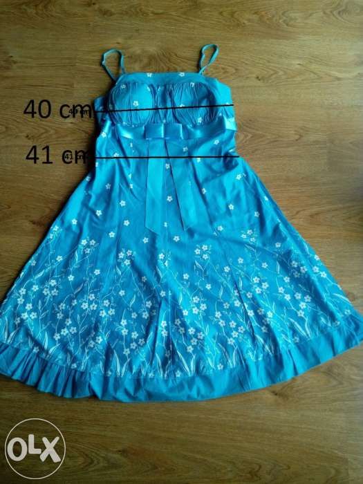 Rochie albastra dama - L