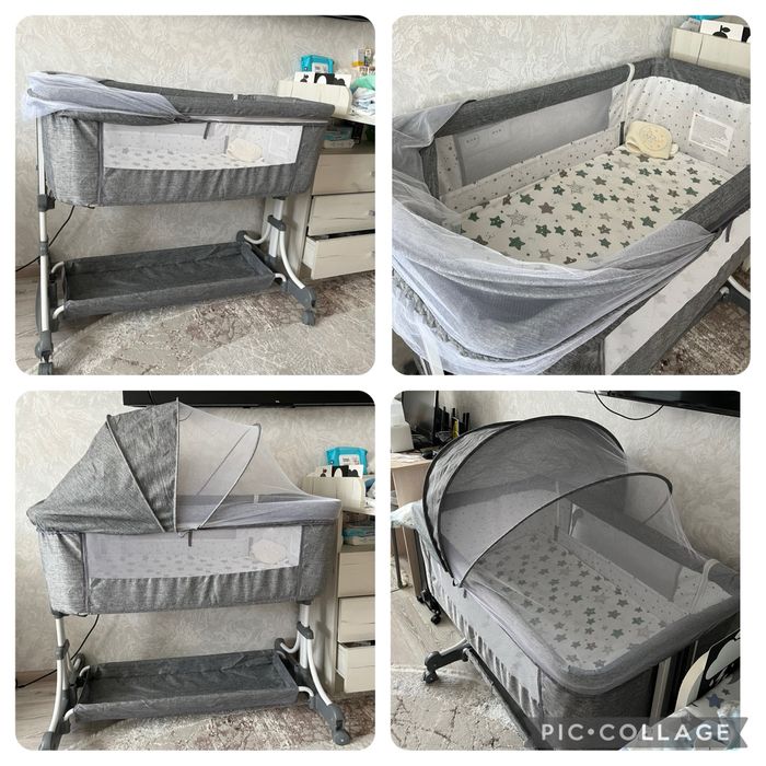 Продаю прикроватную люльку новая