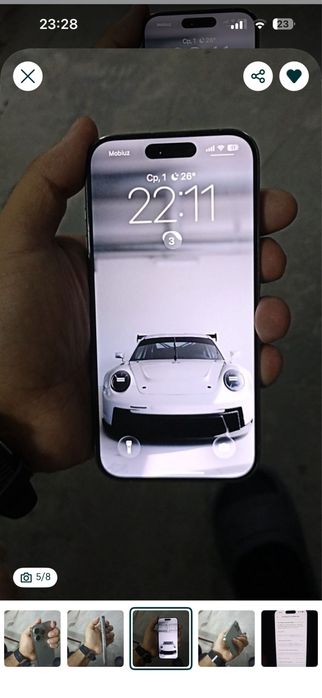 Iphone 15 Pro Titan Dual sim Tinu Obmen bor 13 pro laga aybi bo’sayam.
