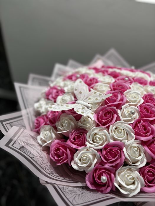 Buchet trandafiri de sapun