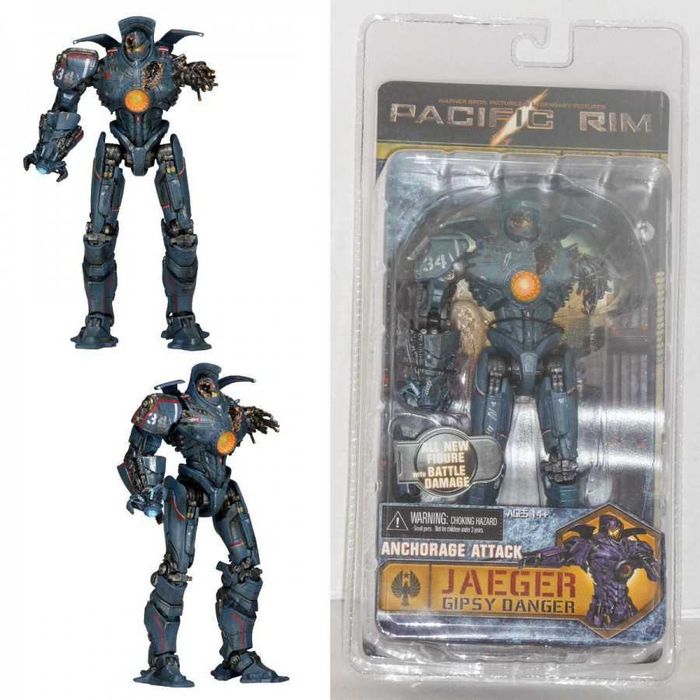 Figurina Pacific Rim Jaeger Gipsy 18 cm Danger battle damage