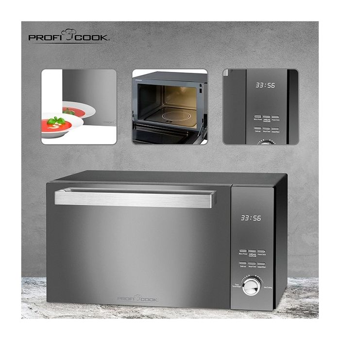 Микровълнова печка с грил Proficook PC-MWG 1204 23 литра