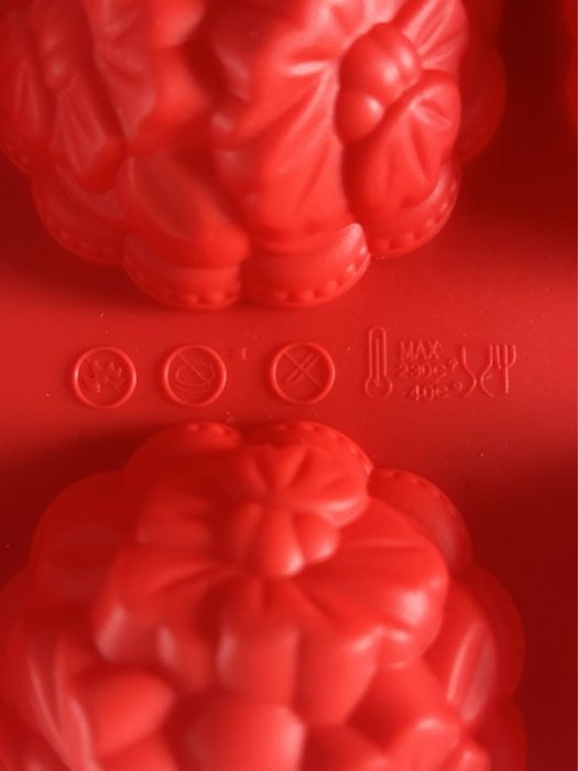 Силиконова форма за мъфини, пудинг, сапун