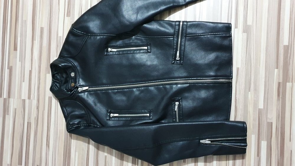Geaca de piele ZARA S