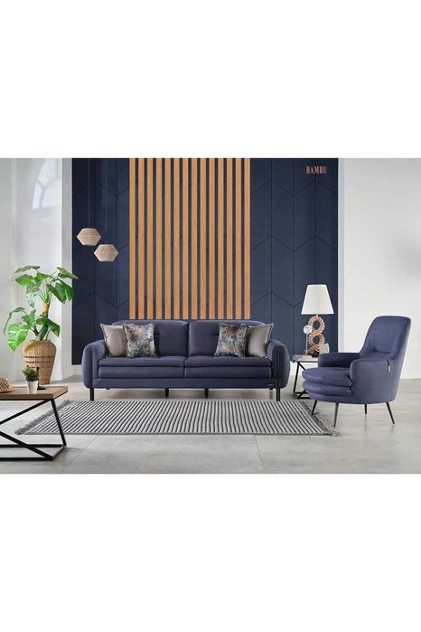 Декоративен стенен панел - MDF – Бамбук – 60 x 280 см