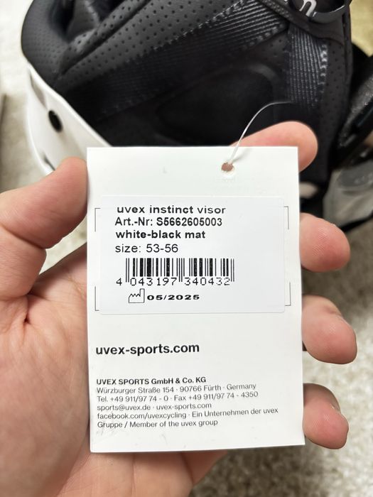 Casca Ski Uvex Instinct Visor NOUA