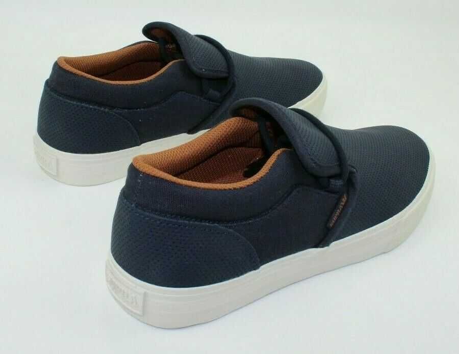 %ПРОМО% SUPRA № 41 & 42 – Мъжки кожени обувки в тъмно синьо нови