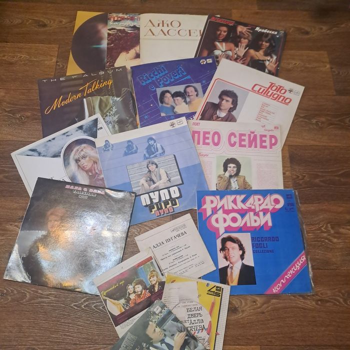 Пластинки СССР в отличном состоянии