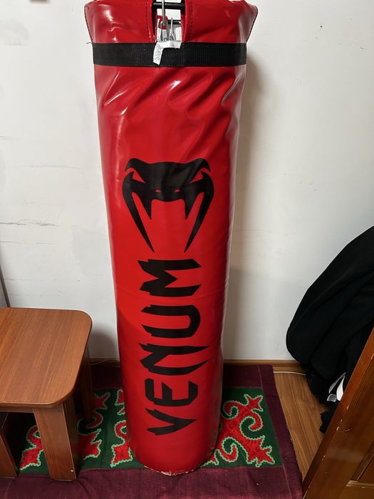 Груша Боксерская тяжелая 30кг 120см, Цельное крепление для бокса