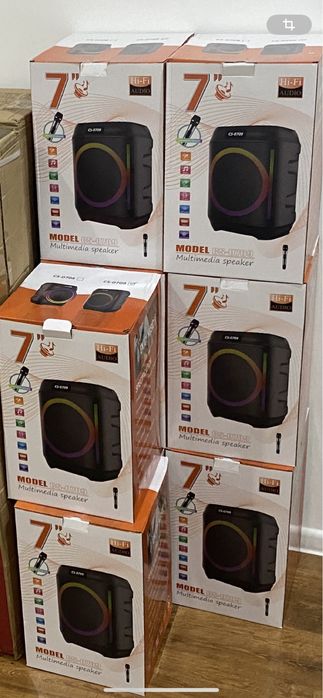 Продам новую колонку с микрофоном