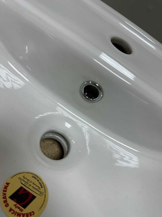 Бяла мивка за баня SMART 50 – порцелан Gravena Италия | нова Daisy 13