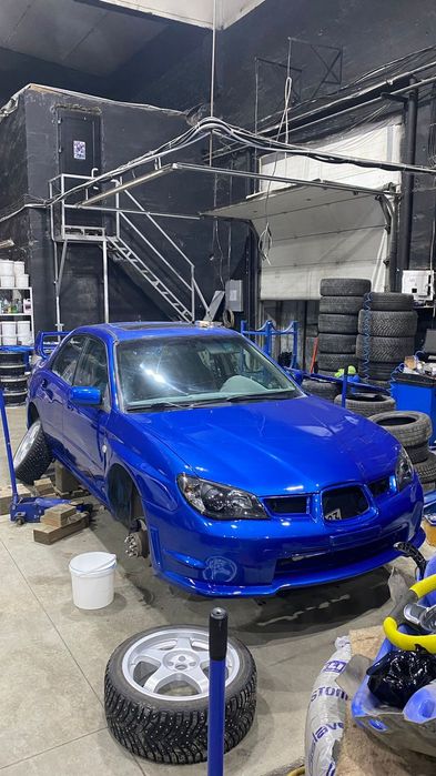 Subaru impreza лиса передний бампер