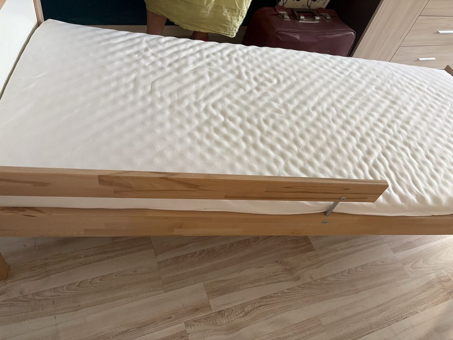 SNIGLAR детско легло с подматрачна рамка и матрак IKEA