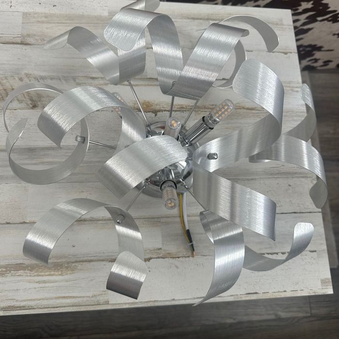 Aplica Icana Metal Argintiu