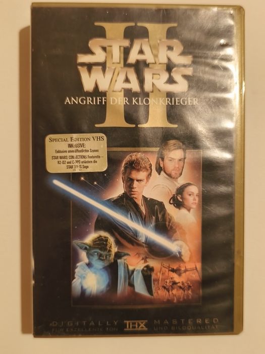 Star wars caseta video VHS