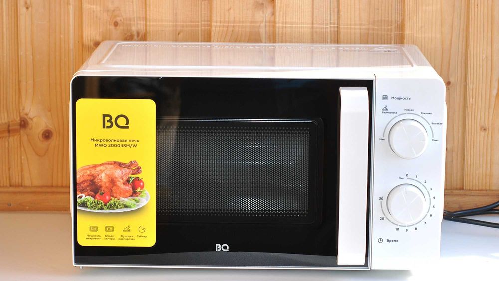 Микроволновая печь BQ MWO 20004SM 20л, мощность 700Вт доставка есть
